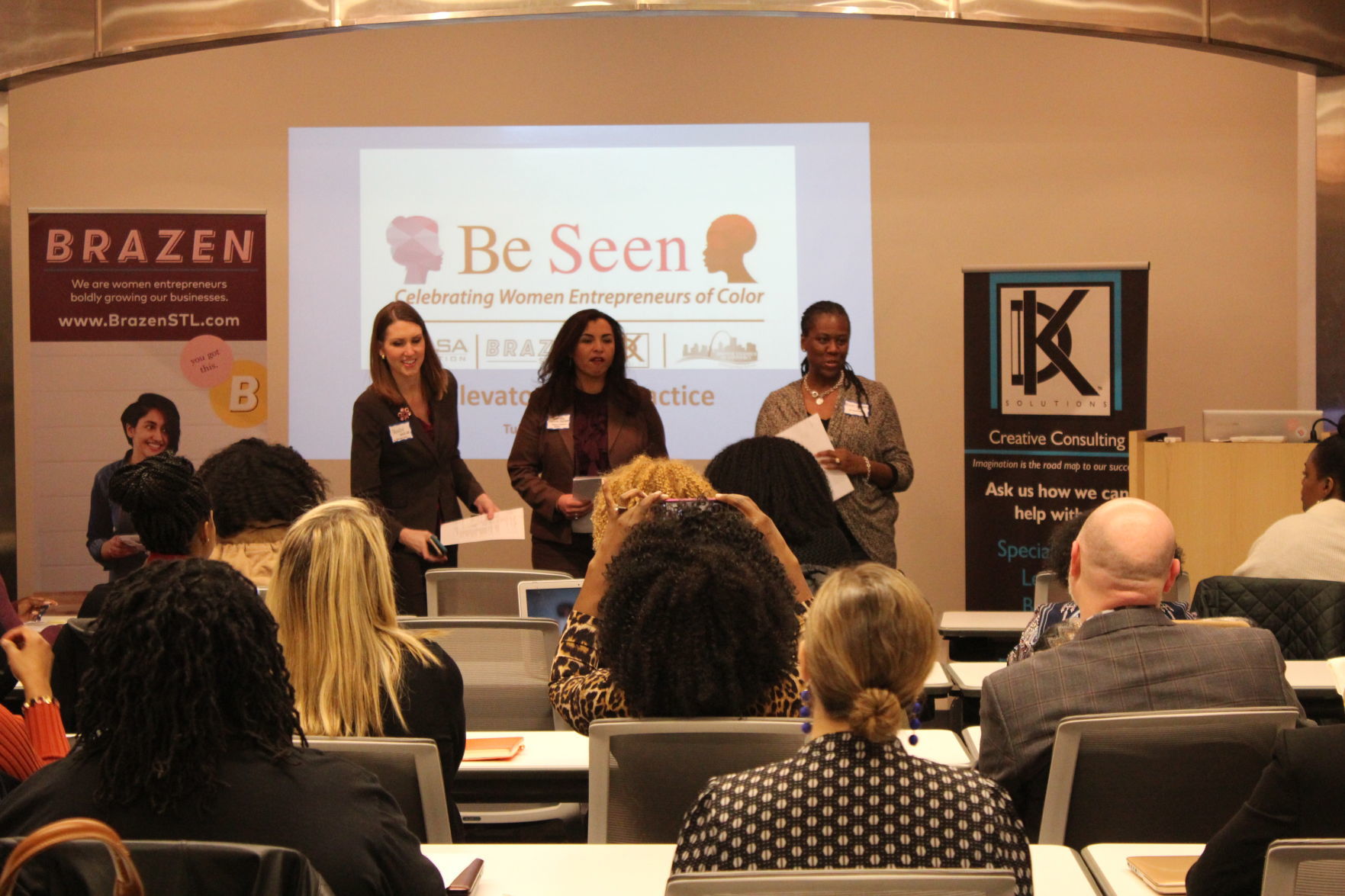 Be Seen Elevator Pitch Training Feb.JPG